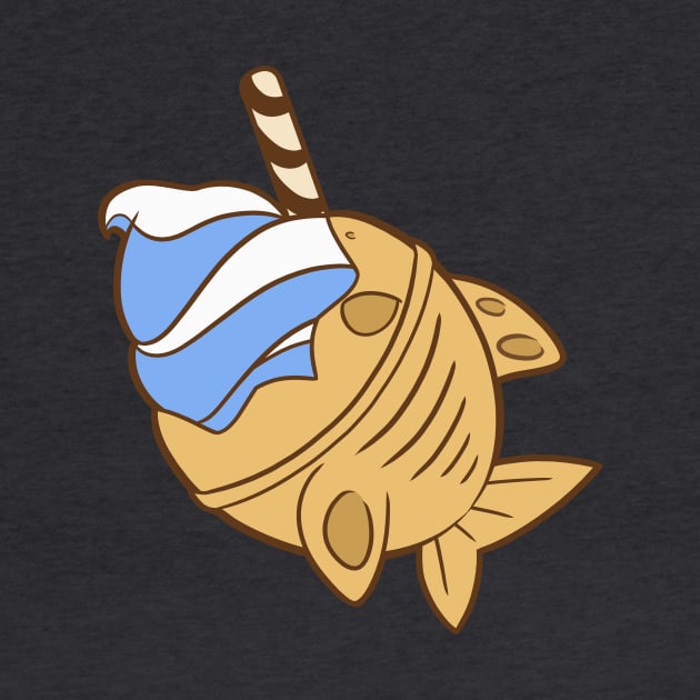 Shark Taiyaki by kinokashi